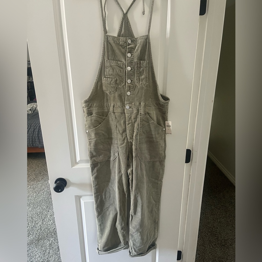 Pilcro Olive Green Jumpsuit